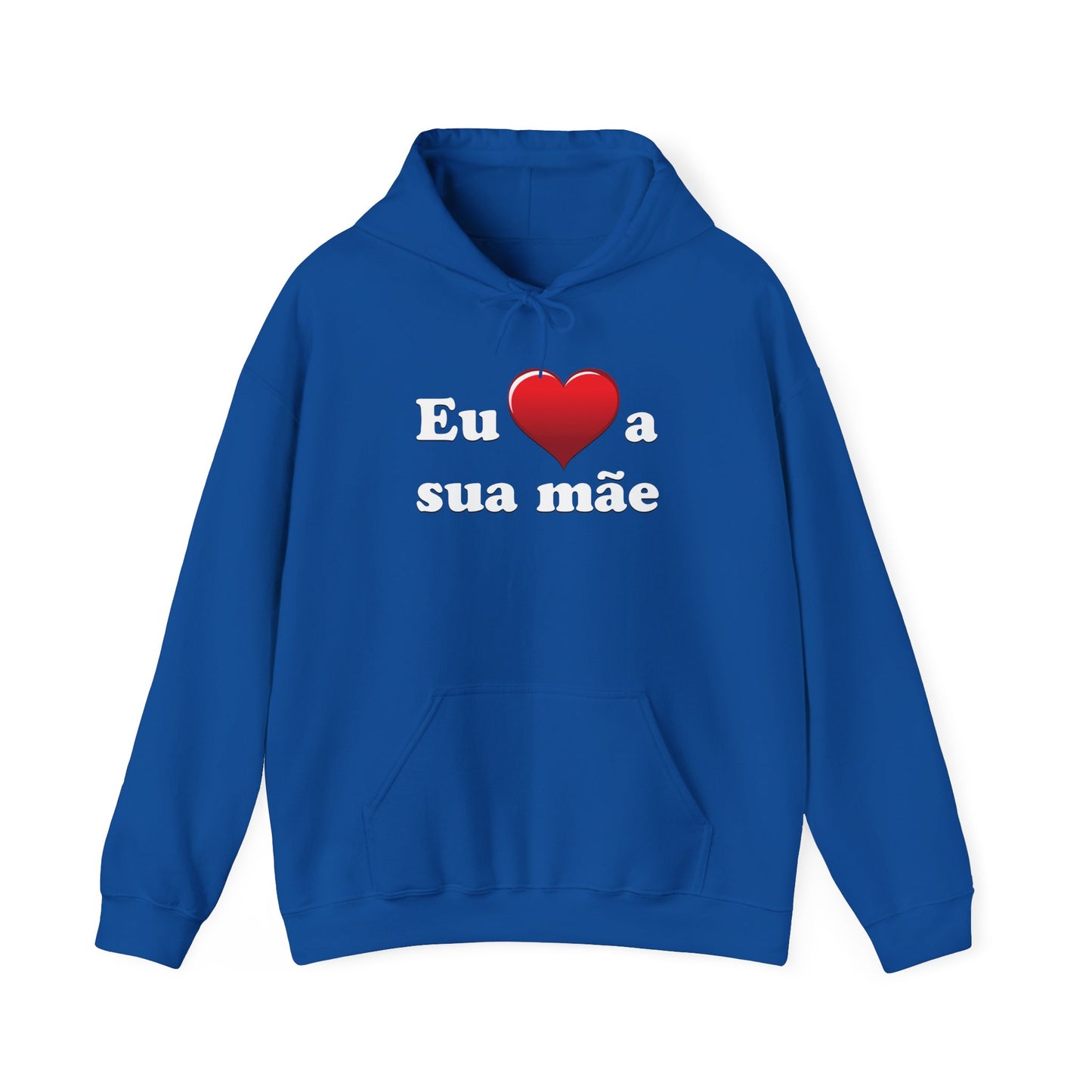 Eu ♥ a sua mãe - Unisex Heavy Blend™ Hooded Sweatshirt