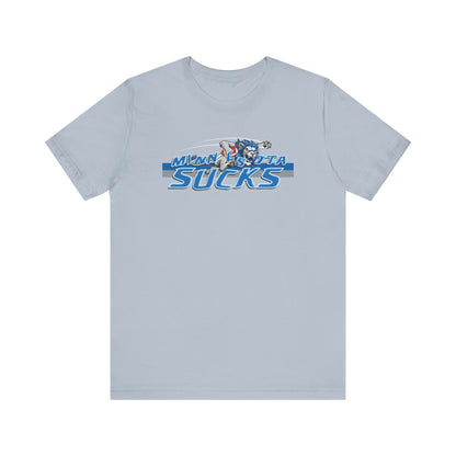 Minnesota Sux (for Detroit fans) - Unisex Jersey Short Sleeve Tee