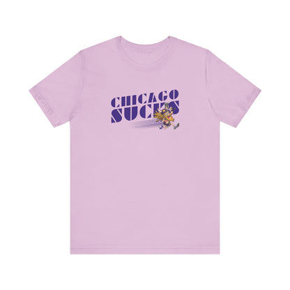 Chicago Sucks (for Minnesota Vikings fans) - Unisex Jersey Short Sleeve Tee