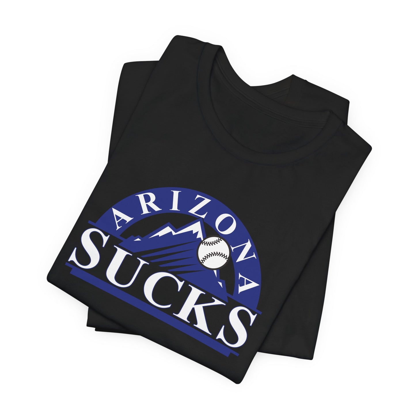 Arizona Sucks (for Colorado Rockies fans) - Unisex Jersey Short Sleeve Tee
