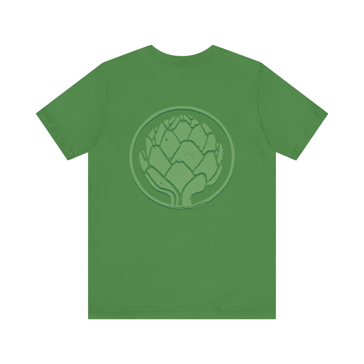 I Heartichoke Castroville (front & back version) - Unisex Jersey Short Sleeve Tee