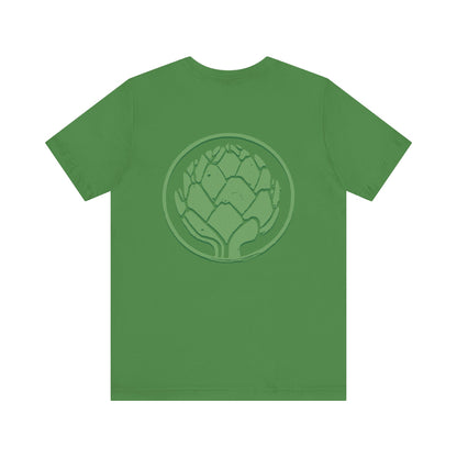 I Heartichoke Castroville (front & back version) - Unisex Jersey Short Sleeve Tee