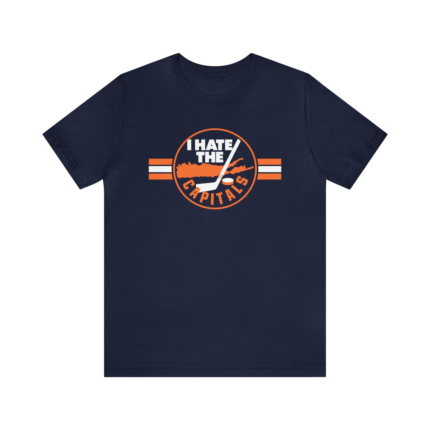 Caps Hater (for Islander fans) - Unisex Jersey Short Sleeve Tee