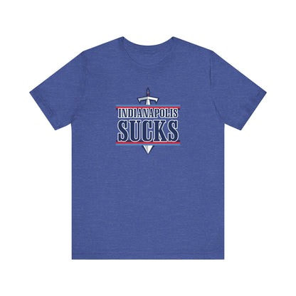 Indianapolis Suck (for Tennessee fans) - Unisex Jersey Short Sleeve Tee