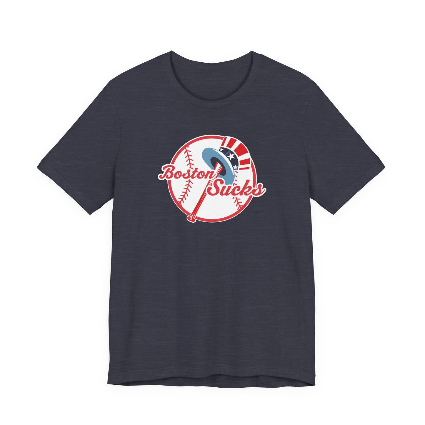 Boston Sucks (for NYC fans) - Unisex Jersey Short Sleeve Tee