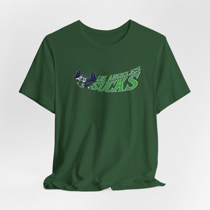 Los Angeles Sucks! (for Seattle fans) - Unisex Jersey Short Sleeve Tee