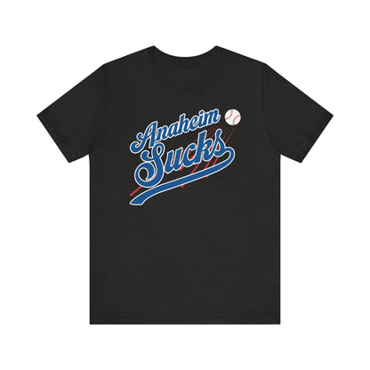 Anaheim Sucks (for L.A. fans) - Unisex Jersey Short Sleeve Tee