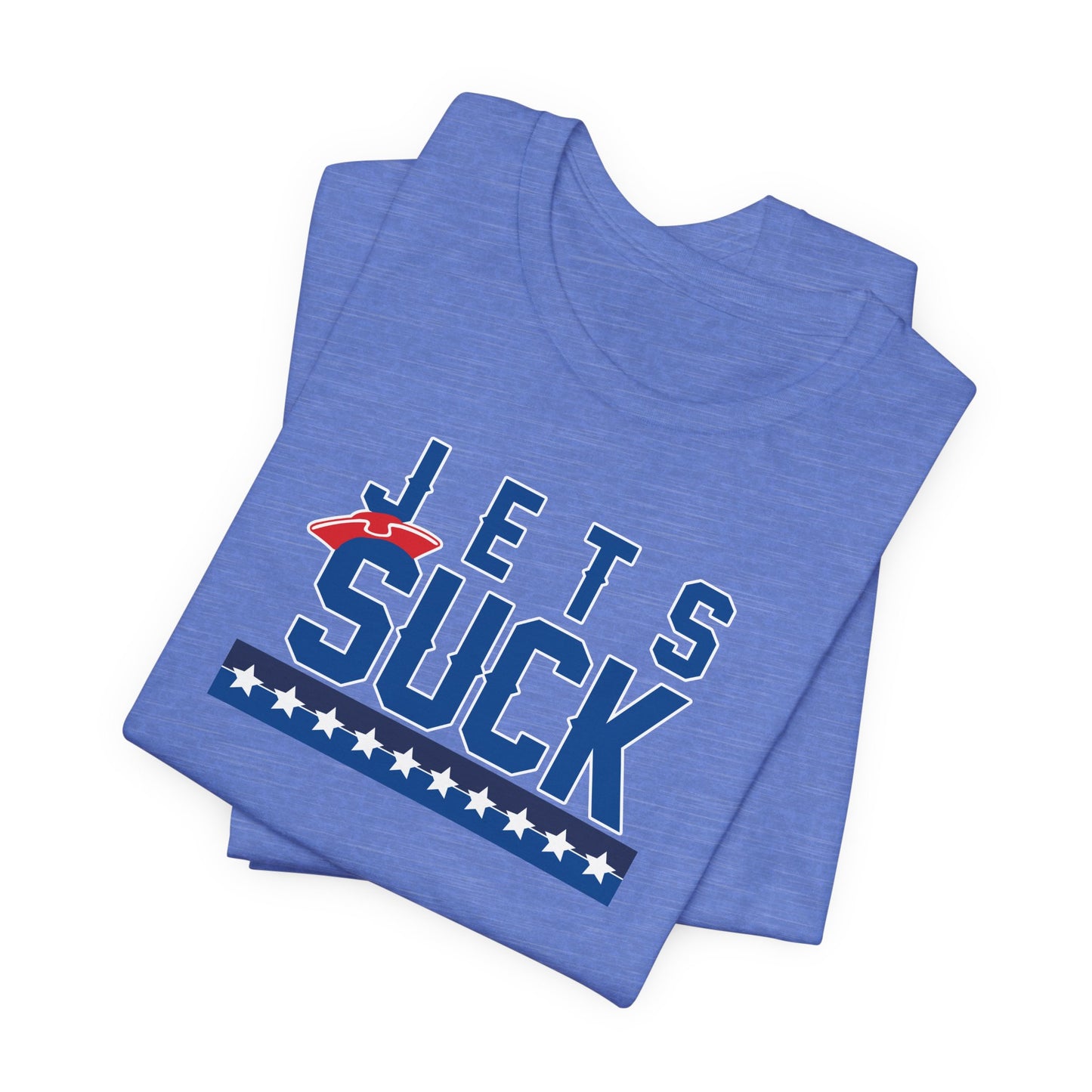 I hate jets (for New England fans) - Unisex Jersey Short Sleeve Tee