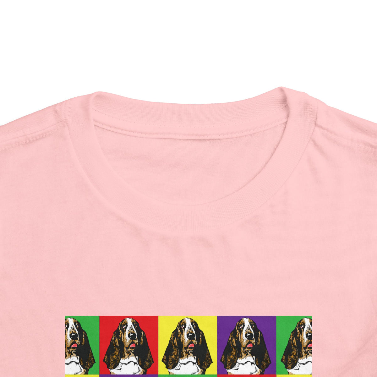 Basset Hound Pop Art - Toddler Tee