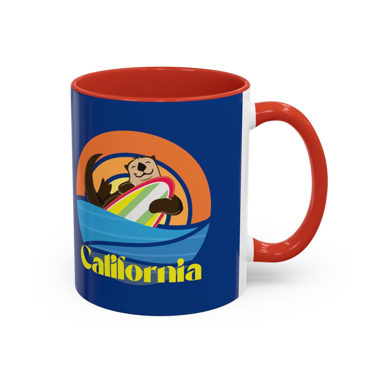 Board Bandit in honor of Sea Otter #841 - Accent Coffee Mug, 11oz
