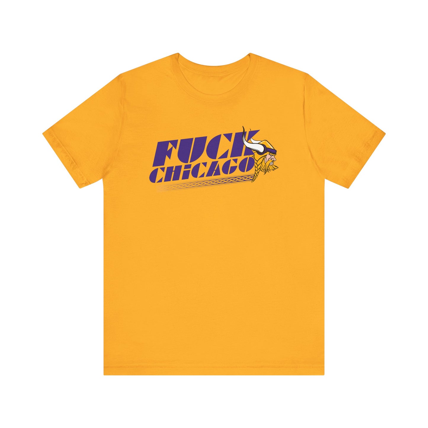 Funk Chicago (for Minnesota Vikings fans) - Unisex Jersey Short Sleeve Tee
