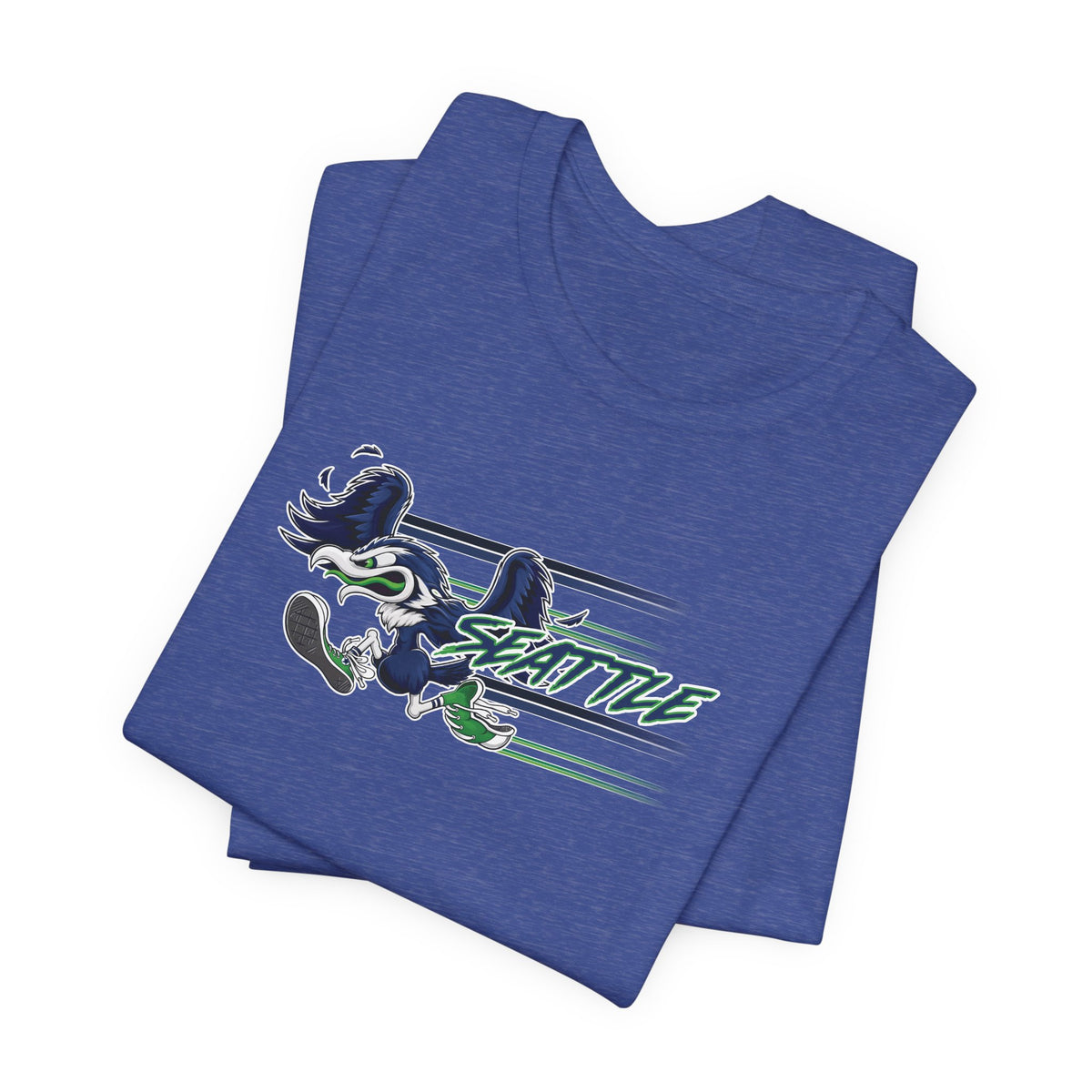 Gas Pump Seahawk (for Seattle fans) - Unisex Jersey Short Sleeve Tee