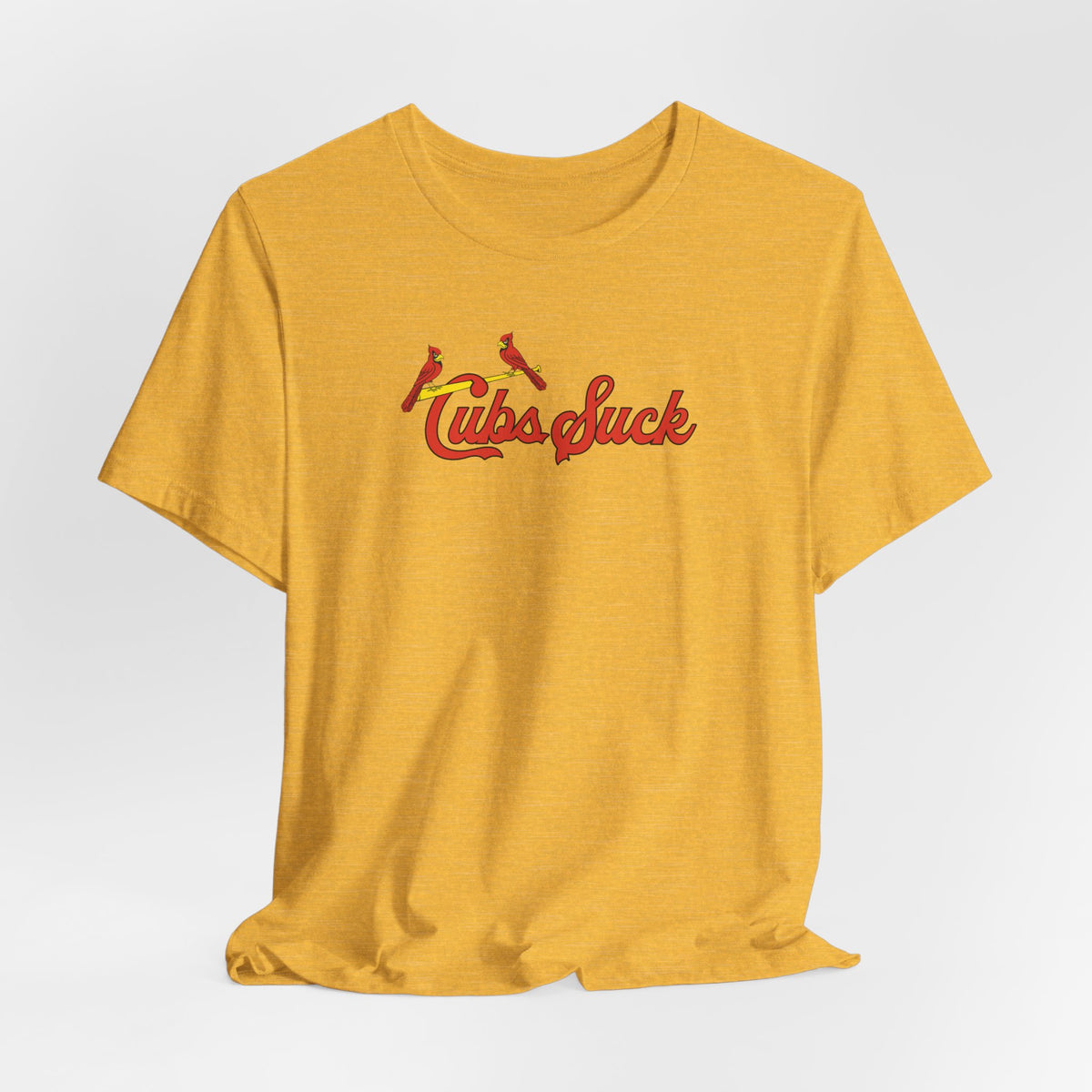 Cubs Suck (for St. Louis fans) - Unisex Jersey Short Sleeve Tee