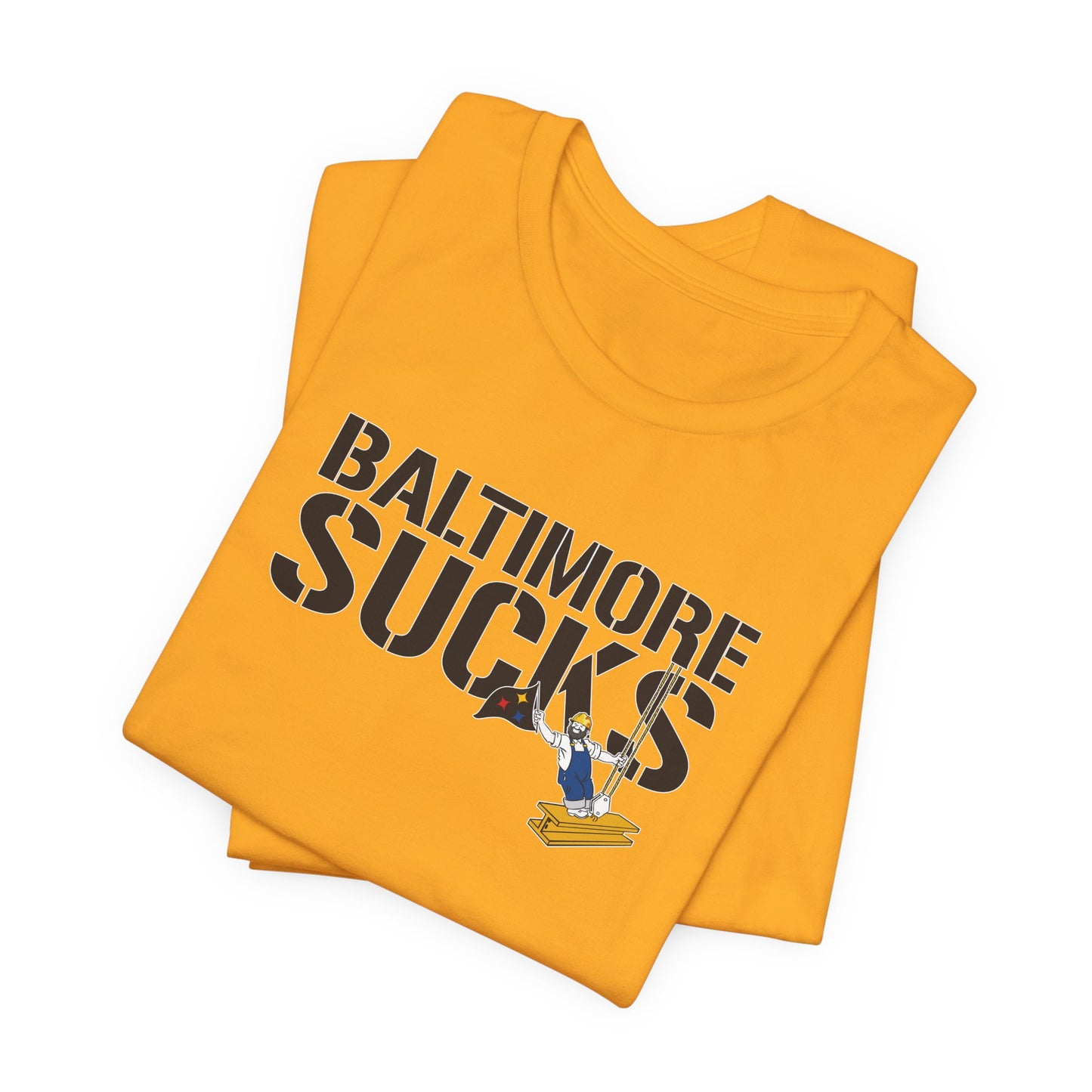 Blackbirds of Maryland (for Pittsburgh fans) - Unisex Jersey Short Sleeve Tee
