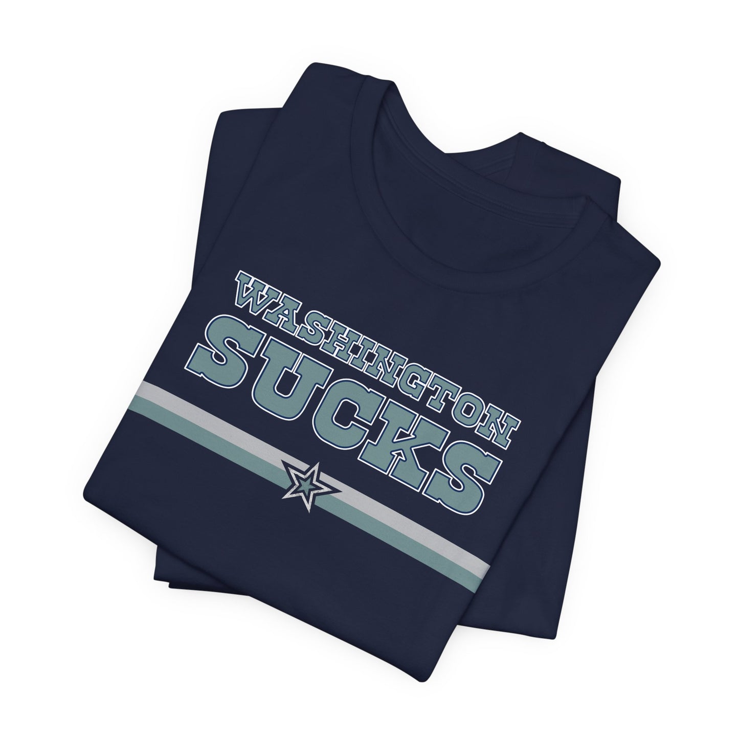 DC Sucks! (for Dallas fans) - Unisex Jersey Short Sleeve Tee