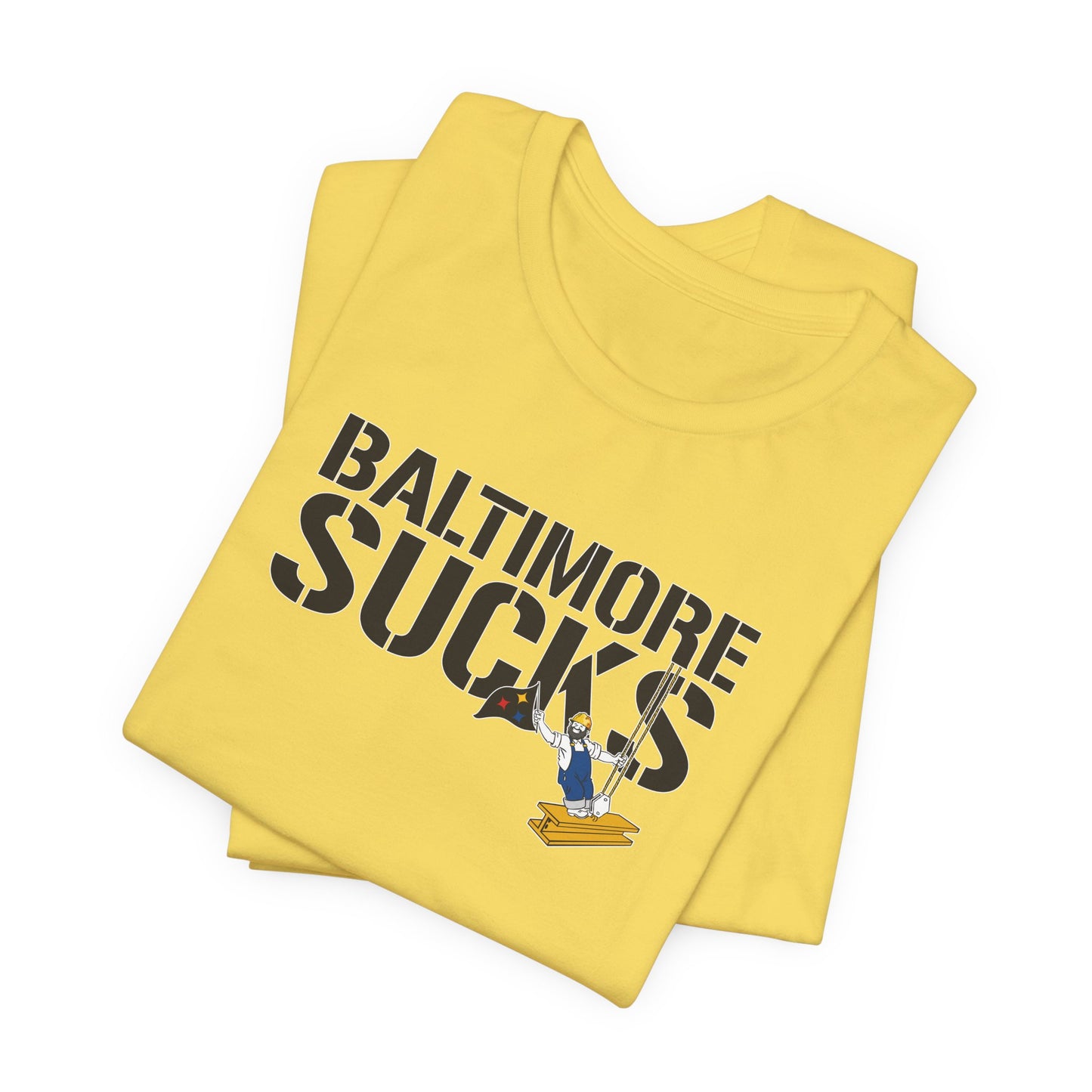 Blackbirds of Maryland (for Pittsburgh fans) - Unisex Jersey Short Sleeve Tee