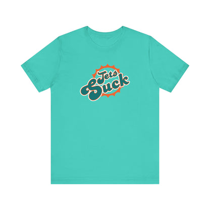 Fast Planes Suck (for Miami fins...I mean, fans) - Unisex Jersey Short Sleeve Tee