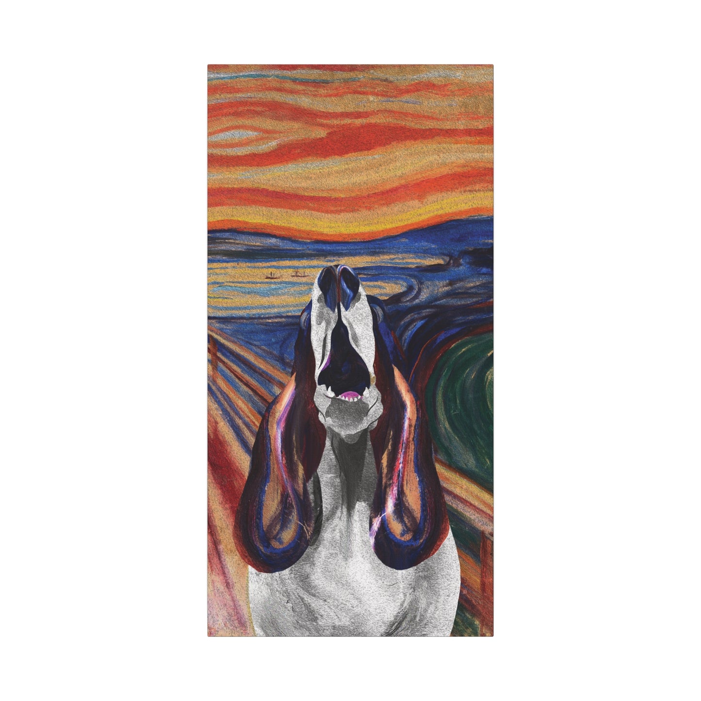 The Howl (The Scream, Basset Hound Parody) - Perfect for Animal Lovers
