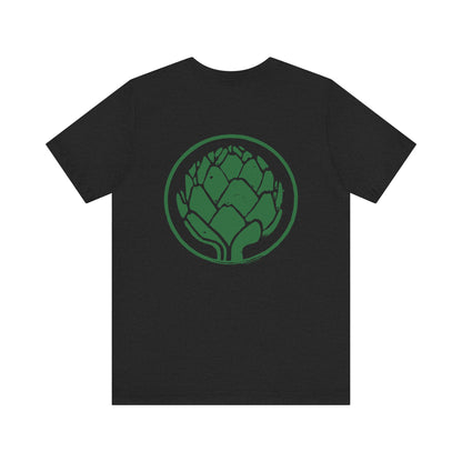 I Heartichoke Castroville (front & back version) - Unisex Jersey Short Sleeve Tee