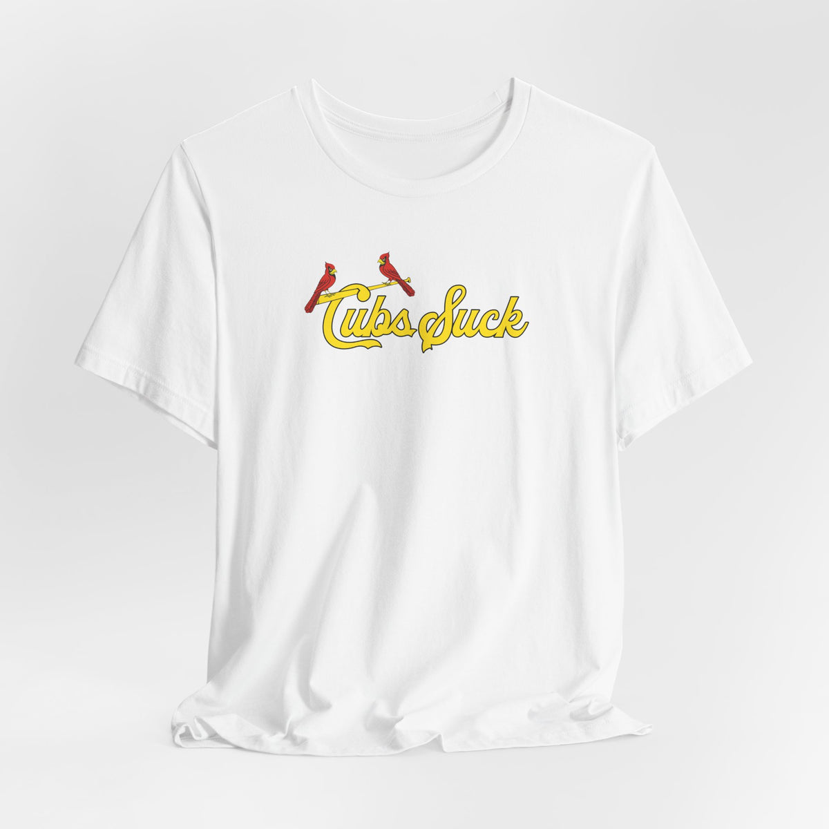 Cubs Suck (for St. Louis fans) - Unisex Jersey Short Sleeve Tee