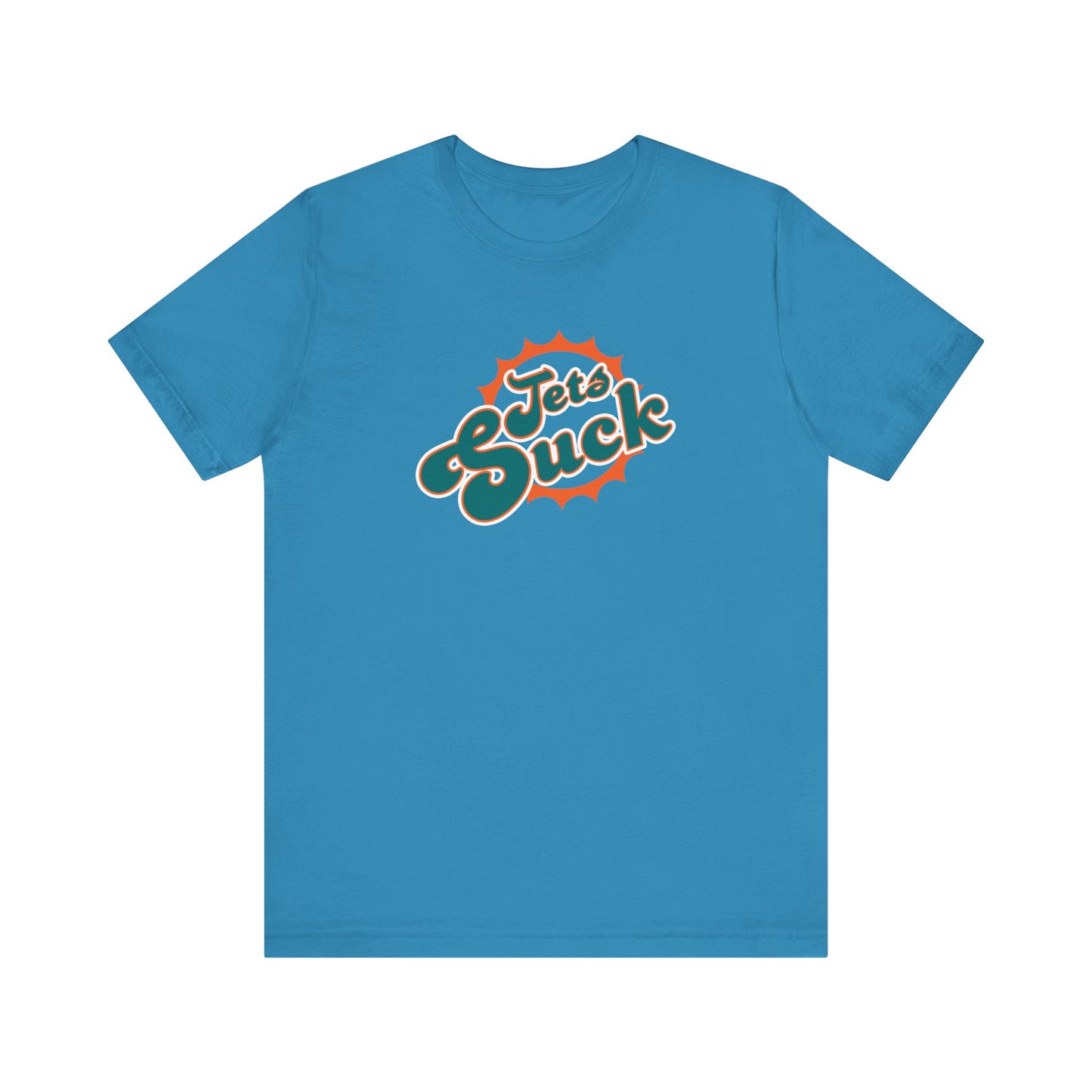 Fast Planes Suck (for Miami fins...I mean, fans) - Unisex Jersey Short Sleeve Tee