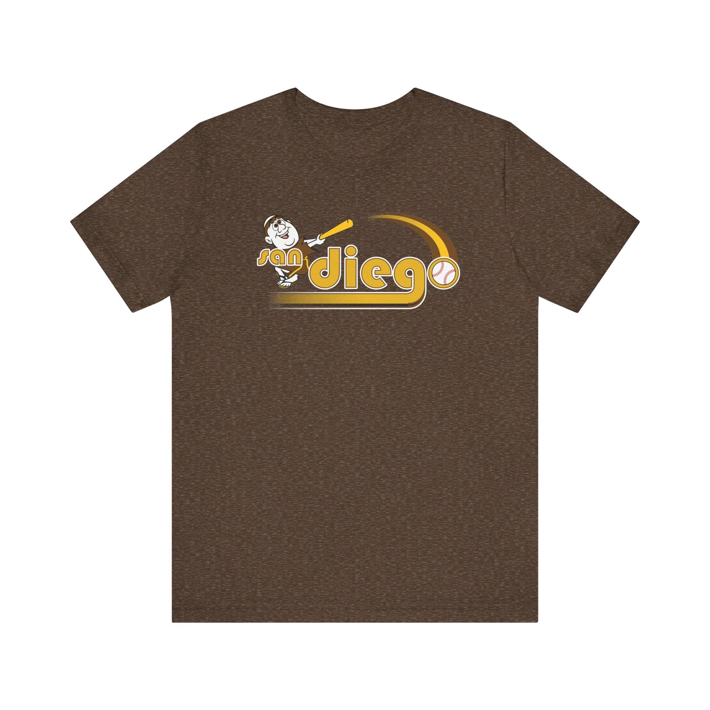 San Diego! (Padres fan art) - Unisex Jersey Short Sleeve Tee