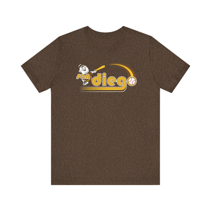 San Diego! (Padres fan art) - Unisex Jersey Short Sleeve Tee