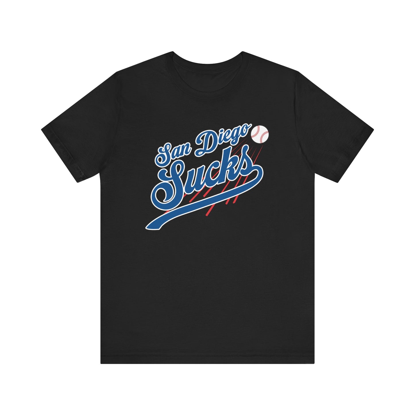San Diego Sucks (for L.A. fans) - Unisex Jersey Short Sleeve Tee