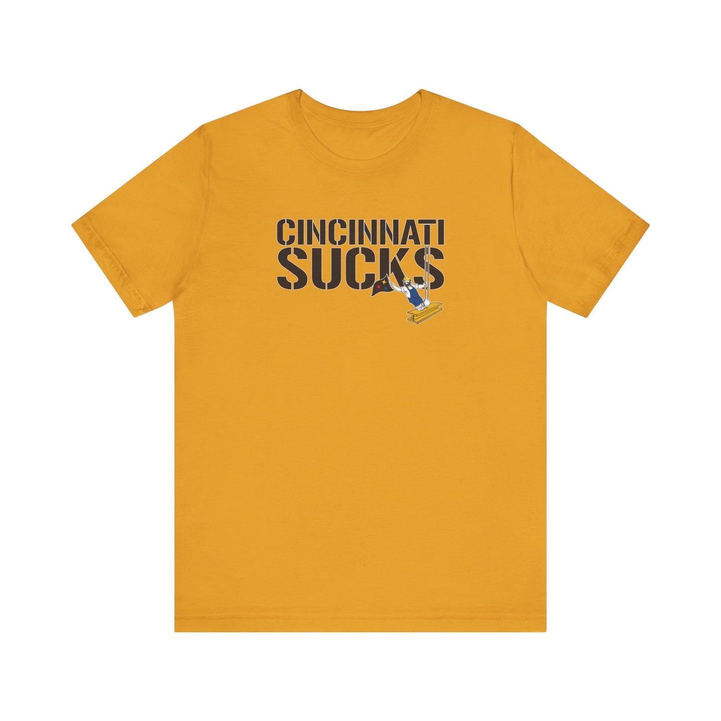 Cincy Sucks (for Pittsburgh fans) - Unisex Jersey Short Sleeve Tee