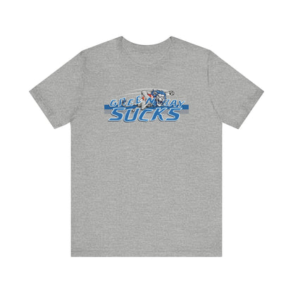 Green Bay Sux (for Detroit fans) - Unisex Jersey Short Sleeve Tee
