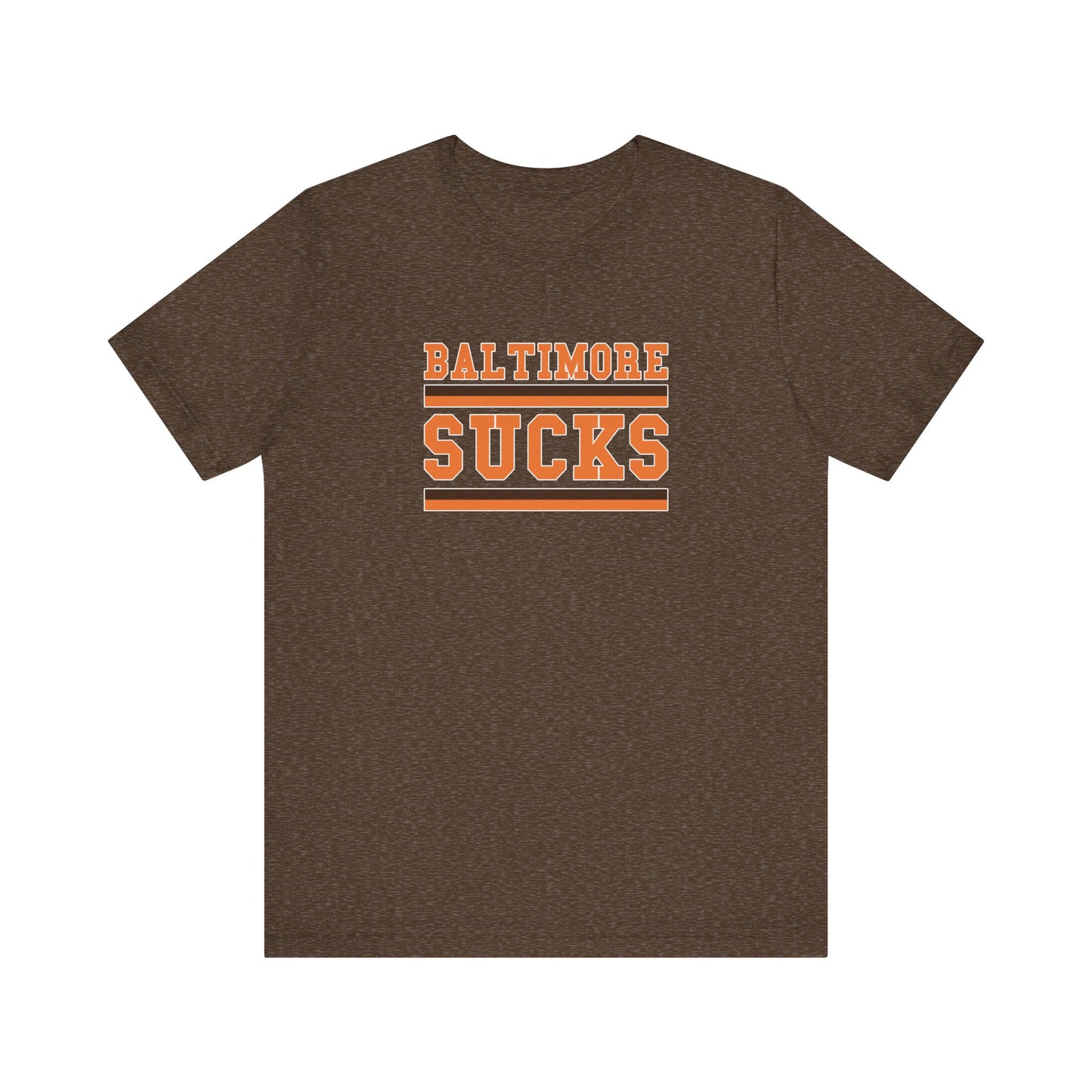 Baltimore Sux (for Cleveland fans) - Unisex Jersey Short Sleeve Tee