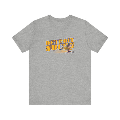 Detroit Sucks (for Minnesota fans) - Unisex Jersey Short Sleeve Tee