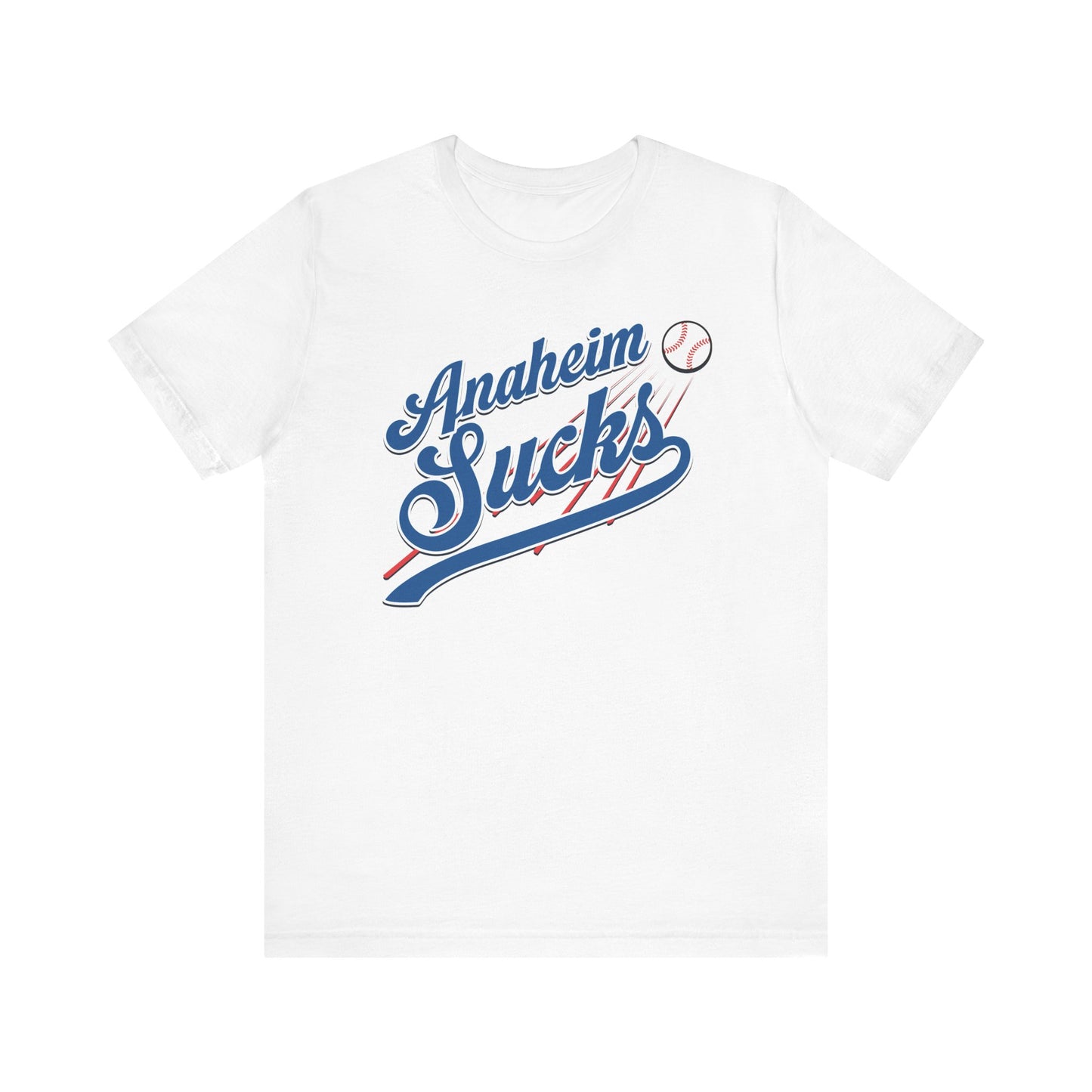 Anaheim Sucks (for L.A. fans) - Unisex Jersey Short Sleeve Tee