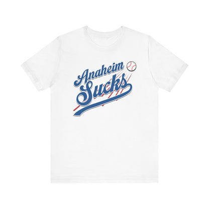 Anaheim Sucks (for L.A. fans) - Unisex Jersey Short Sleeve Tee