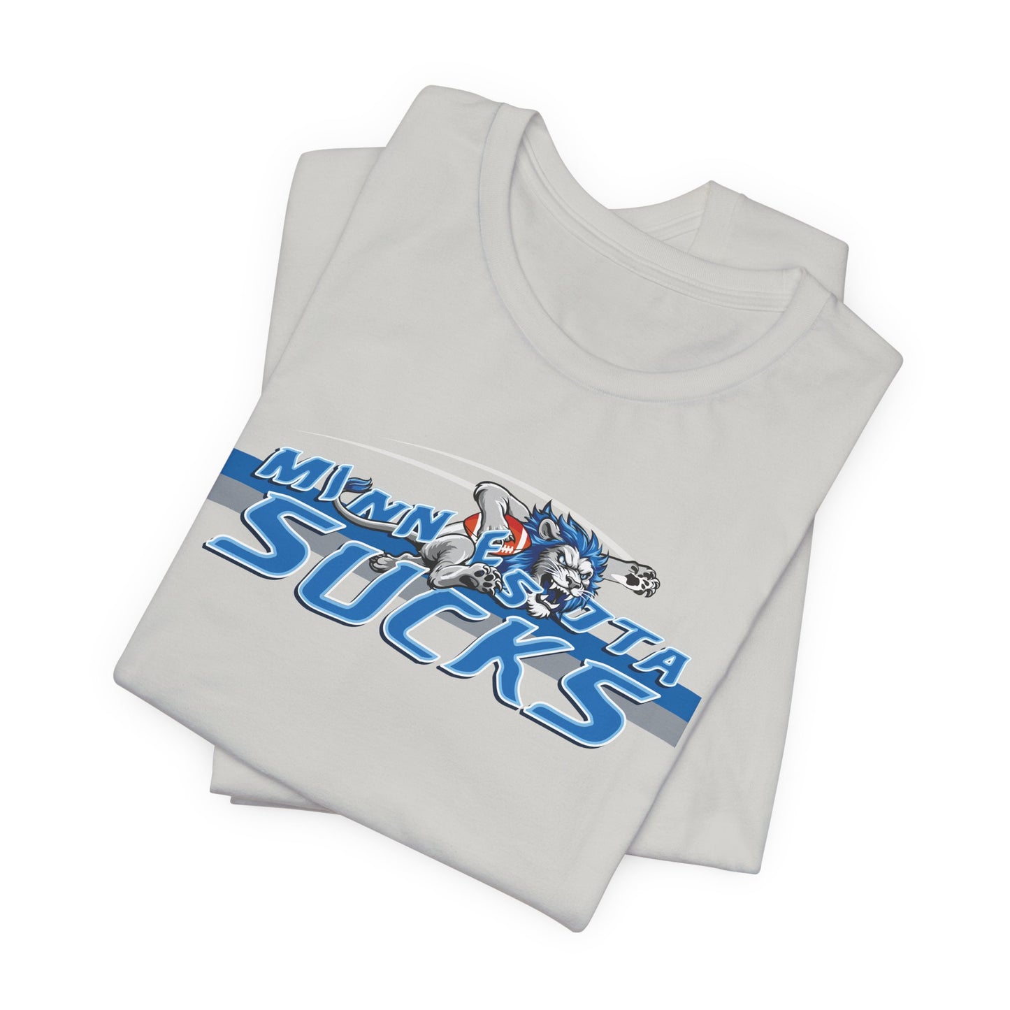 Minnesota Sux (for Detroit fans) - Unisex Jersey Short Sleeve Tee
