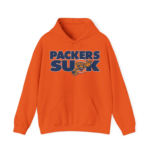 Packers Suck (for Bears fans) - Unisex Heavy Blend™ Hooded Sweatshirt