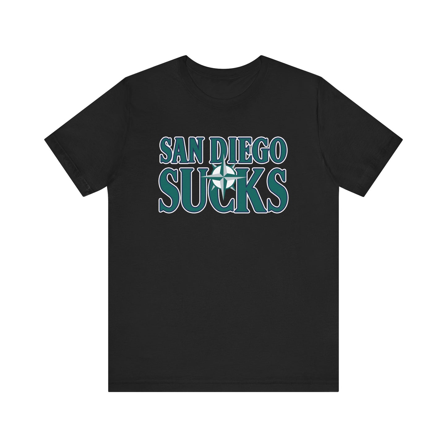 San Diego Sucks (for Seattle fans) - Unisex Jersey Short Sleeve Tee