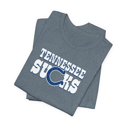 Tennis See Sux (for Indianapolis fans) - Unisex Jersey Short Sleeve Tee