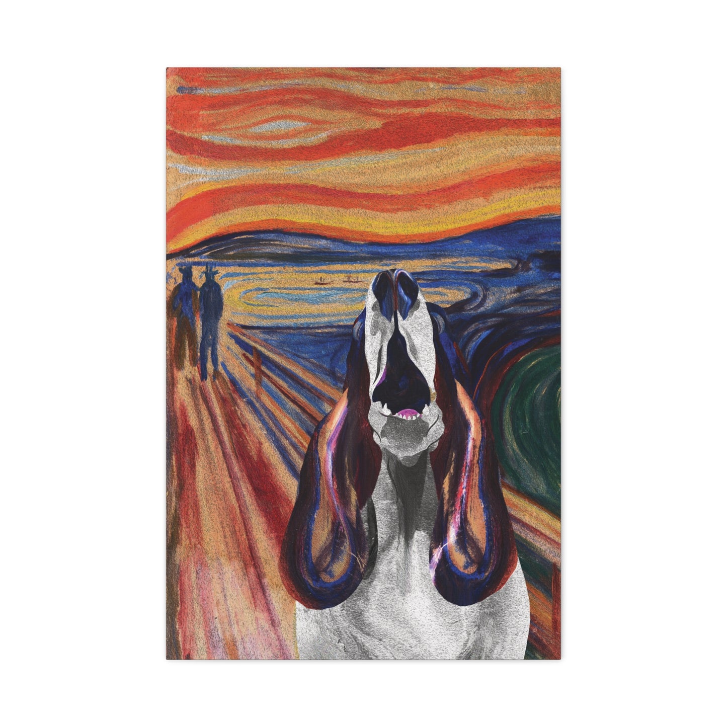 The Howl (The Scream, Basset Hound Parody) - Perfect for Animal Lovers