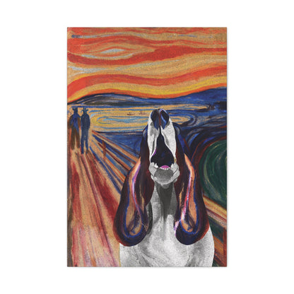 The Howl (The Scream, Basset Hound Parody) - Perfect for Animal Lovers