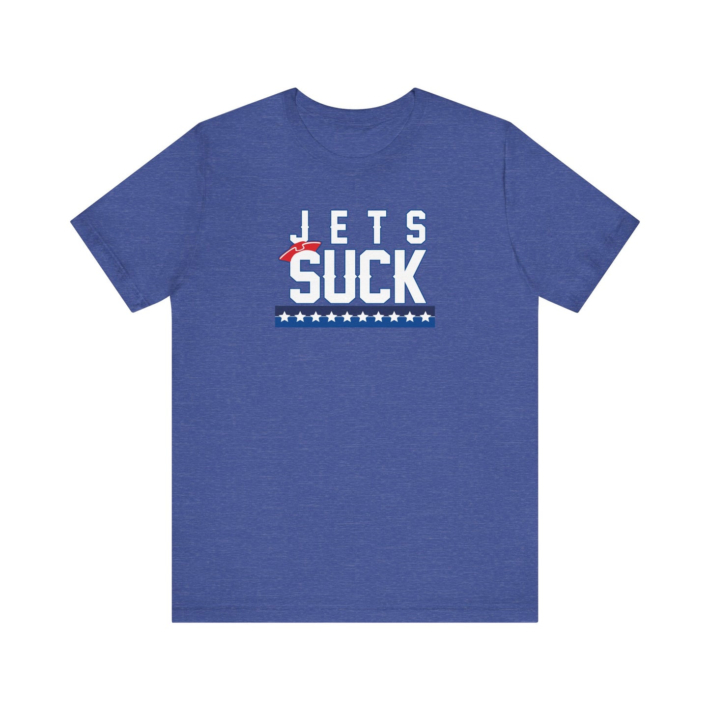 I hate jets (for New England fans) - Unisex Jersey Short Sleeve Tee