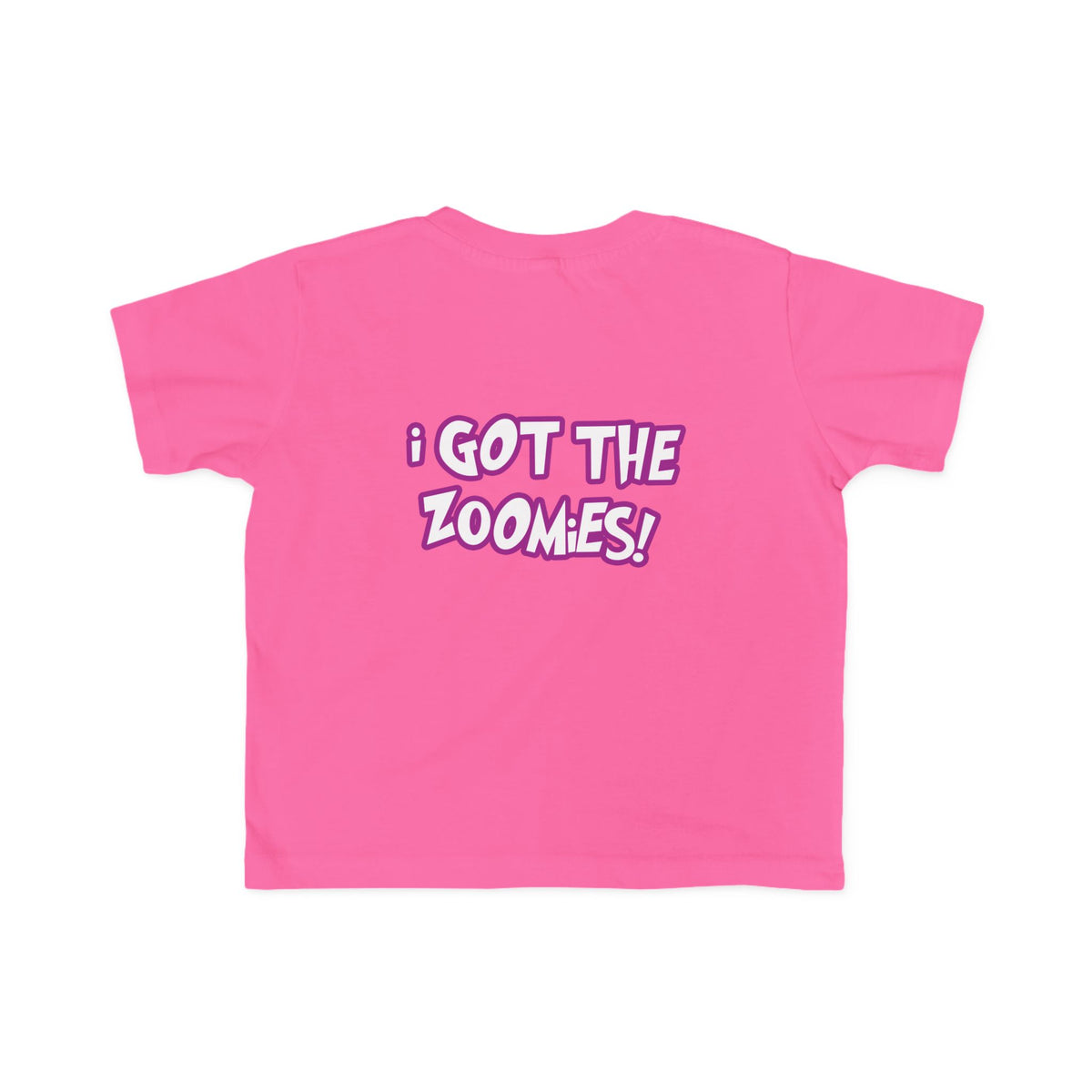 'I Got The Zoomies' Basset Hound In A Racecar - Toddler Tee