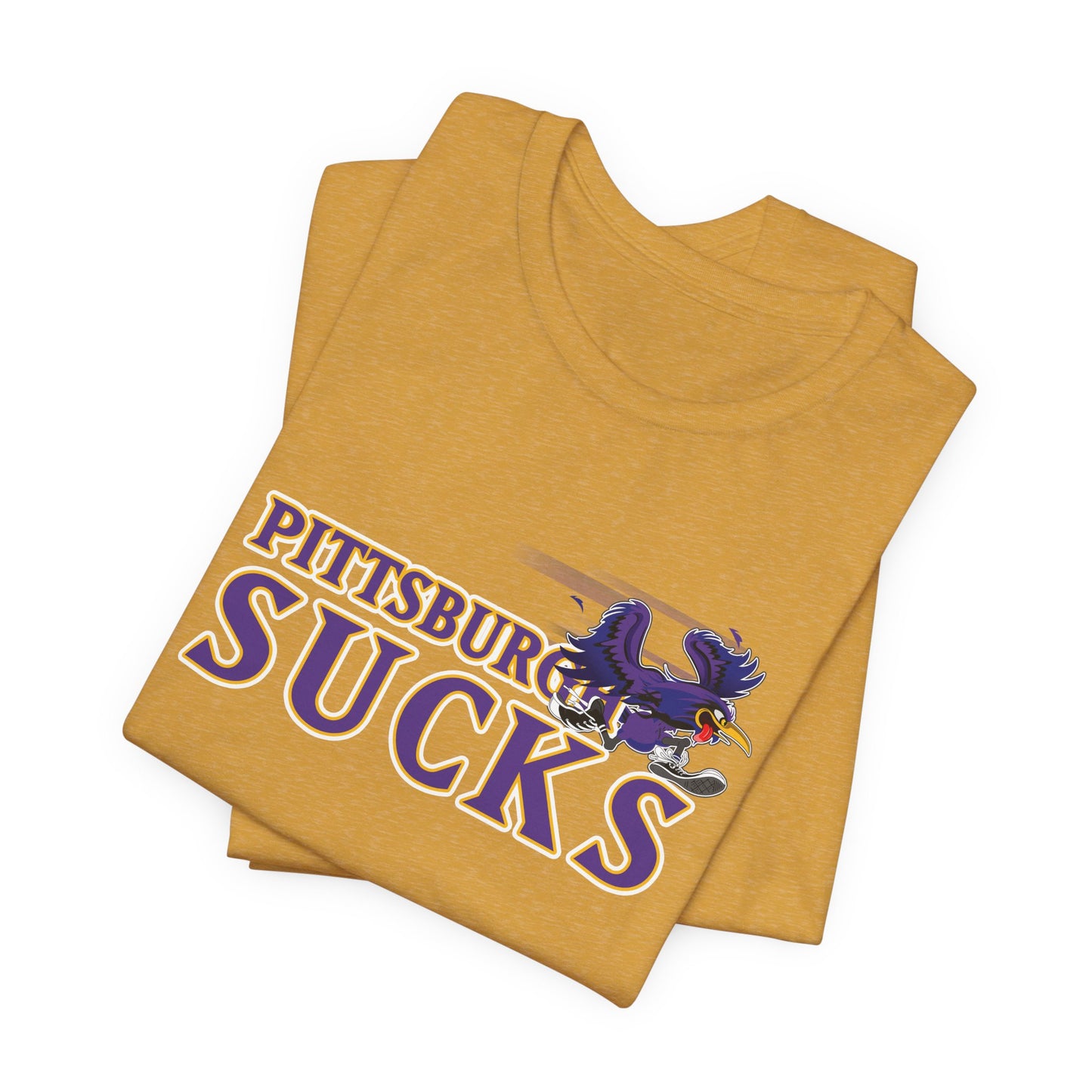 I Hate Pittsburgh (for Baltimore fans) - Unisex Jersey Short Sleeve Tee