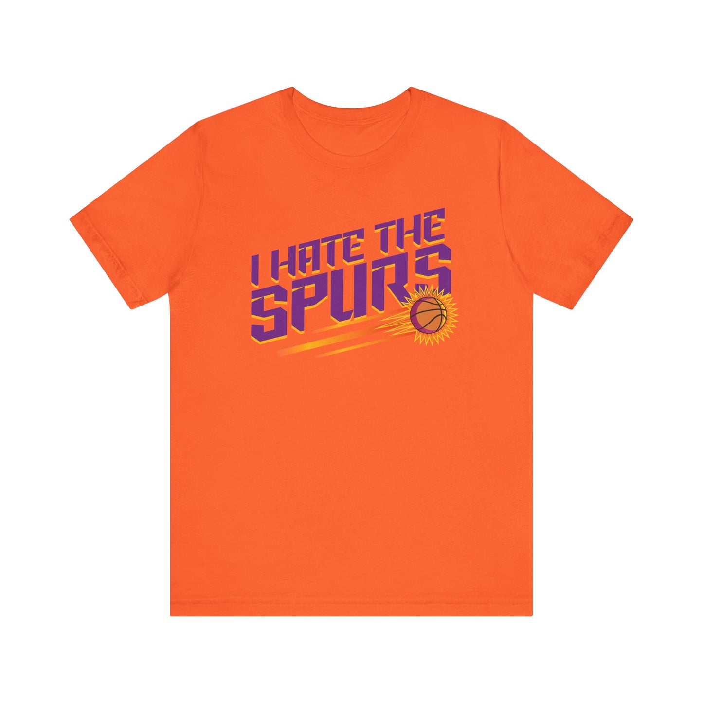I Hate The Spurz (for Phoenix fans) - Unisex Jersey Short Sleeve Tee