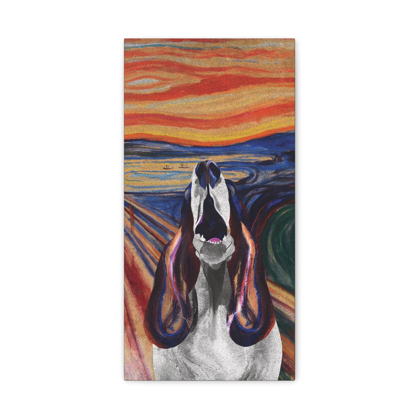 The Howl (The Scream, Basset Hound Parody) - Perfect for Animal Lovers