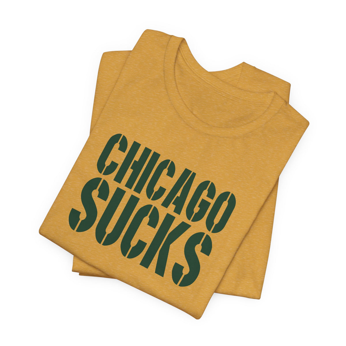 Chicago Sucks (for Green Bay fans) - Unisex Jersey Short Sleeve Tee