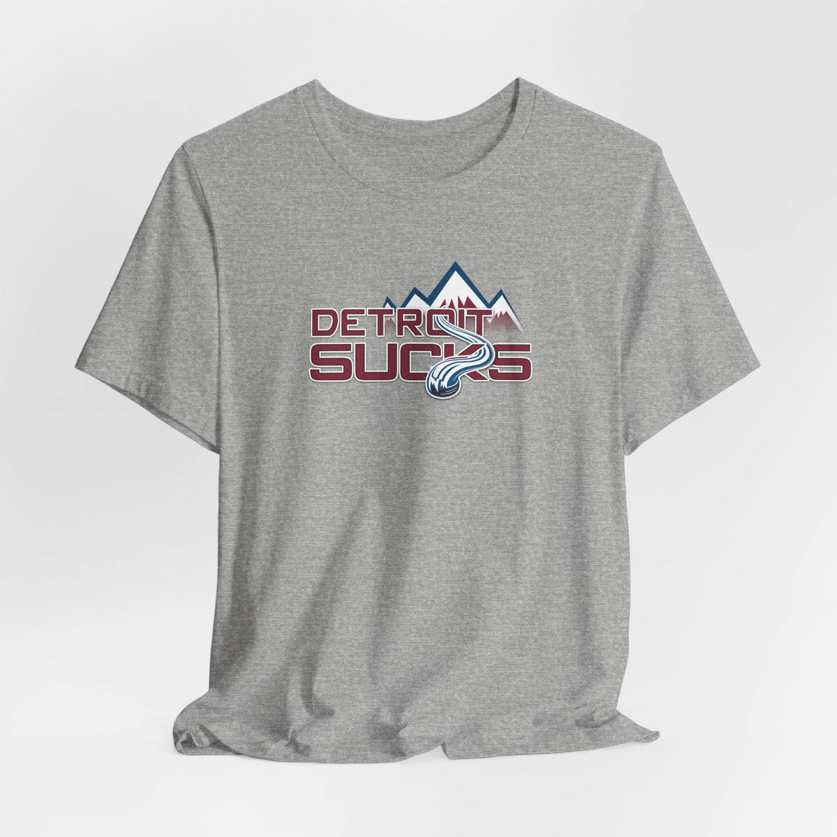 Detroit Sucks (for Colorado fans) - Unisex Jersey Short Sleeve Tee