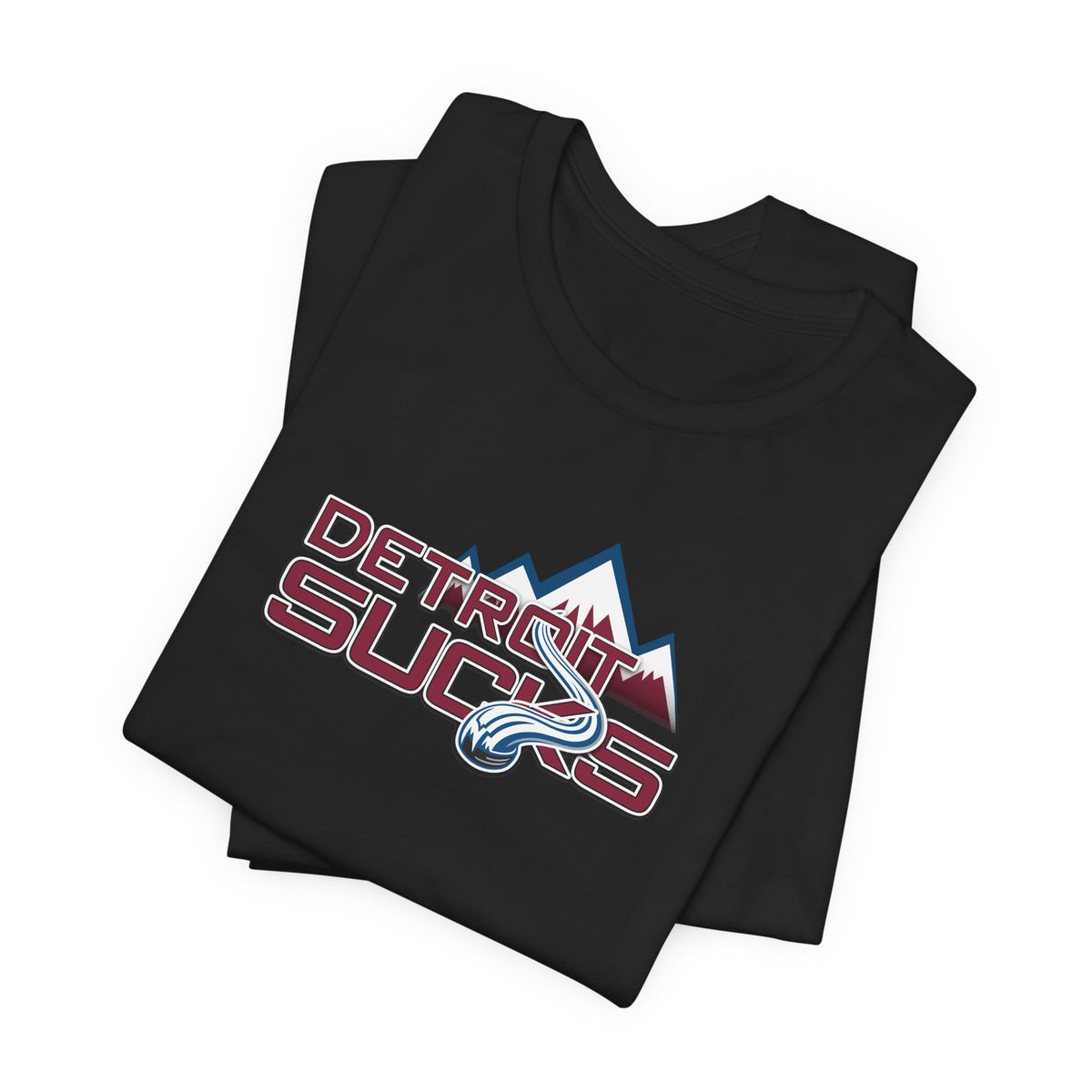 Detroit Sucks (for Colorado fans) - Unisex Jersey Short Sleeve Tee