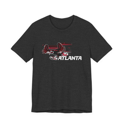 Gas Pump Hawk (for Atlanta fans) - Unisex Jersey Short Sleeve Tee