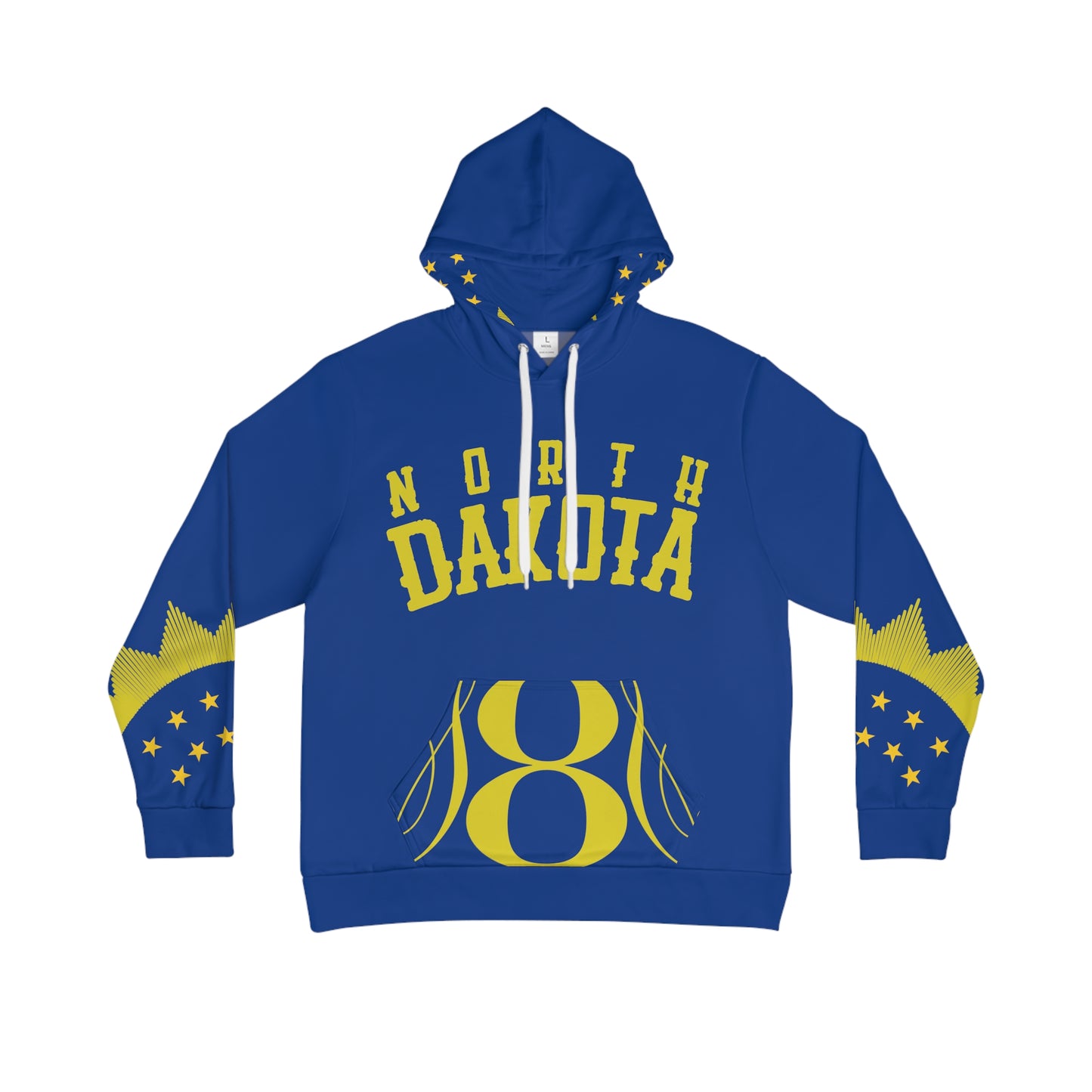 North Dakota S8S - Men's Hoodie (AOP)